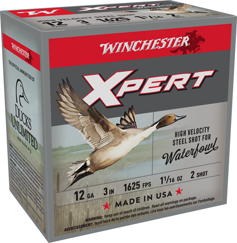 WINCHESTER XPERT STEEL 12GA 3" - 1-1/16OZ #2 25RD 10BX/CS