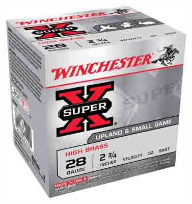 WINCHESTER SUPER-X 28GA 2.75" - 1OZ #5 1205FPS 25RD 10BX/CS