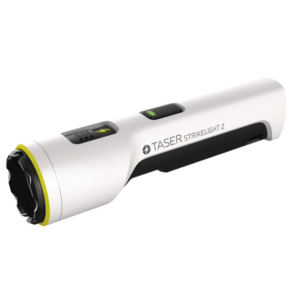 TASER StrikeLight 2 Stun Device with 3-in-1 Flashlight (White)
