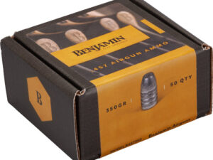 BENJAMIN 457 CALIBER PELLETS - 350 GRAIN FLAT NOSE 50 PACK