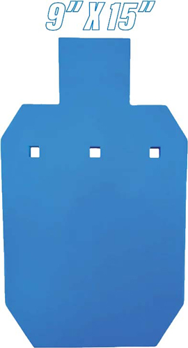 BASH TARGET AR500 SILHOUETTE - HALF SIZE 9"X15"-1/2" THICK