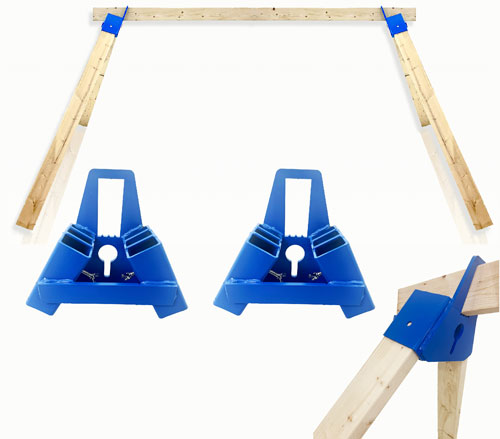 BASH TARGET STEEL TARGET STAND - AR500 HORIZONTAL SAWHORSE STYL