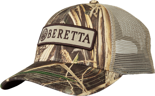 BERETTA CAP PATCH TRUCKER - RECT PATCH MESH BACK RT MAX-7