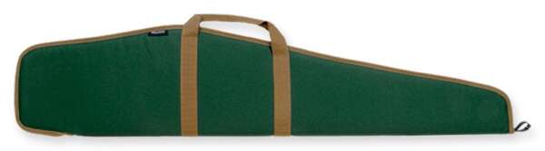 BULLDOG RIFLE CASE 48" GREEN - W/TAN TRIM 5/8" PADDING