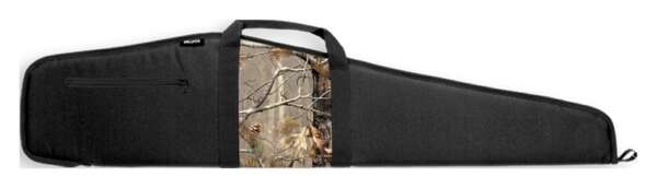BULLDOG DELUXE RIFLE CASE 48" - BLACK W/ APHD CAMO PANEL