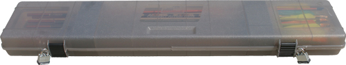 MTM COMPACT ARROW CASE HOLDS - UP TO 18 ARROWS CLEAR SMOKE