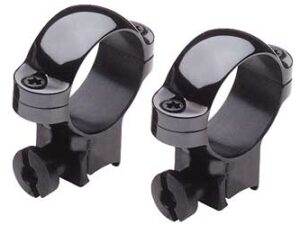 BURRIS MED 1" .22 RINGS DLX STEEL BK