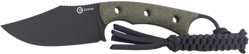 CIVIVI KNIFE MIDWATCH 3.39" - GREEN MICARTA/BLACK STNWSH