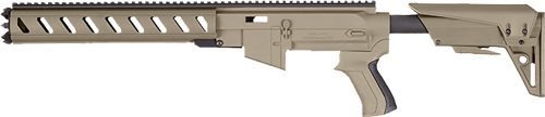 ADV. TECH. RUGER AR22 STOCK - SYSTEM W/ 6 SIDED FOREND FDE