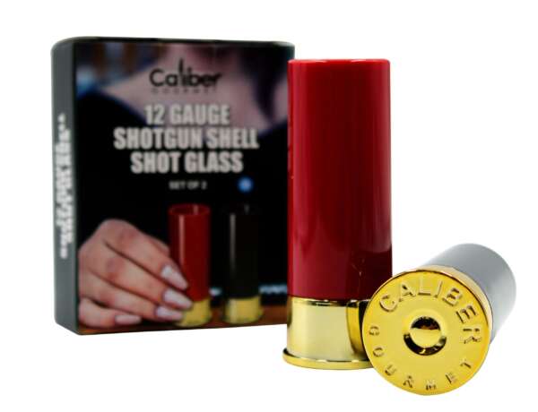 12 Gauge Shotgun Shell Shot Glass