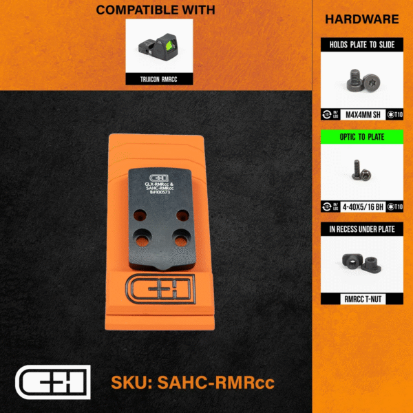 Optics Adapter Plate - Springfield Hellcat w/ RMSc Footprint