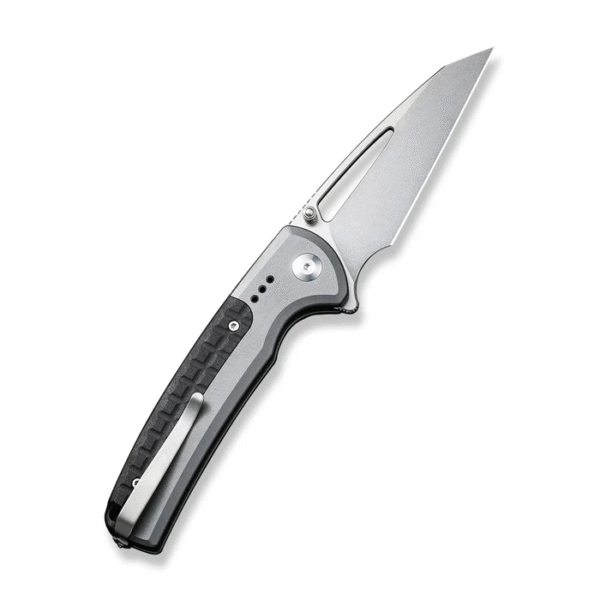 CIVIVI Sentinel Strike Flipper & Thumb Stud & Button Lock Knife Aluminum & FRN Handle (3.7"" K110 Blade) C22025B-2