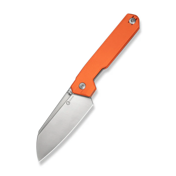CIVIVI Hid Thumb Stud Knife Orange G10 Handle