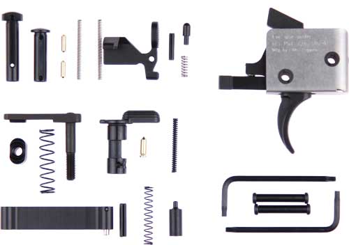 CMC AR15/AR10 LOWER PARTS KIT - WITH 3-3.5LB CURVED TRIGGER