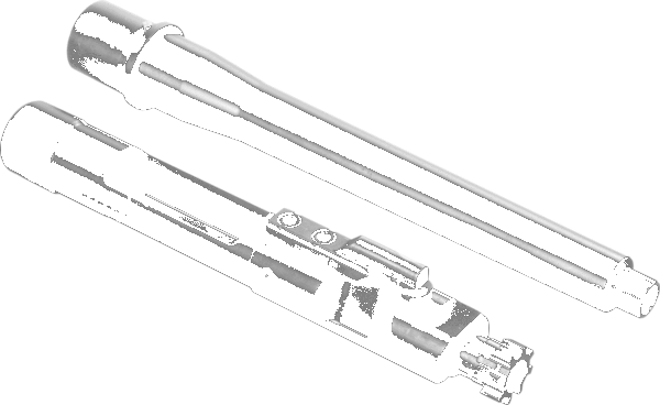Barrel and BCG Kit 8 4140CM SBN 9mm
