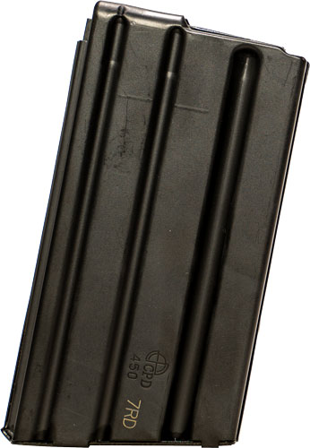 CPD MAGAZINE AR15 450 BUSH- - MASTER 7RD BLACKENED S/S