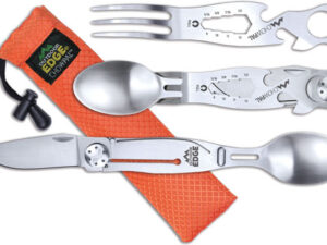 OUTDOOR EDGE CHOWPAL MEALTIME - MULTITOOL W/KNIFE & ORNG POUCH