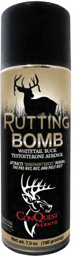CONQUEST SCENTS DEER LURE - RUTTING BUCK BOMB AEROSOL 7OZ
