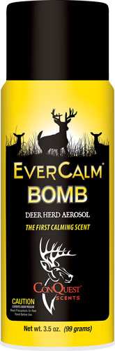 CONQUEST SCENTS DEER LURE EVER - CALM BOMB AEROSOL 3.5FL OZ