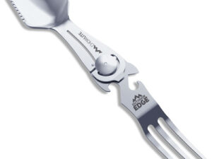 OUTDOOR EDGE CHOWLITE W/ FULL - SIZE SPOON/FORK & 3 TOOLS