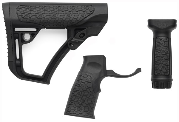 DANIEL DEF. AR15 FURNITURE KIT - BLACK MIL-SPEC