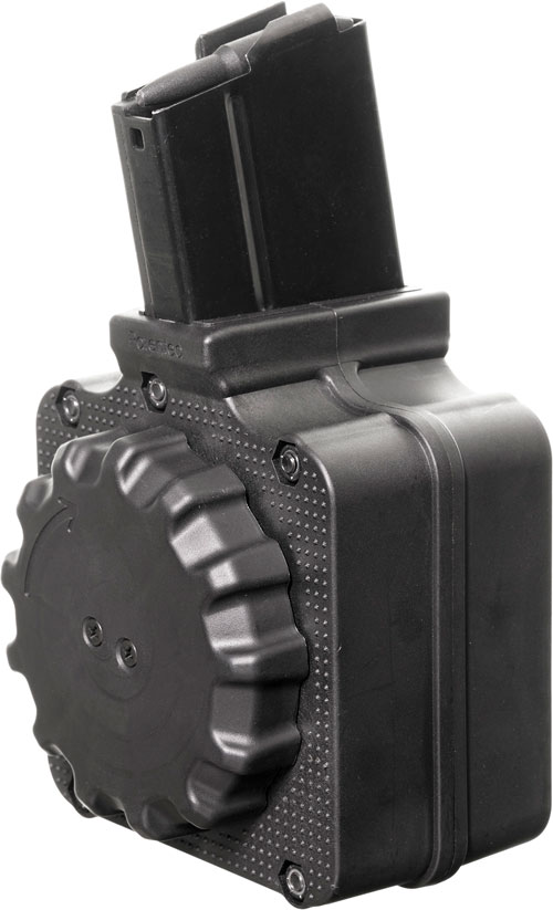 PRO MAG MAGAZINE SPRINGFIELD - M1A/M14 308 50RD DRUM BLACK