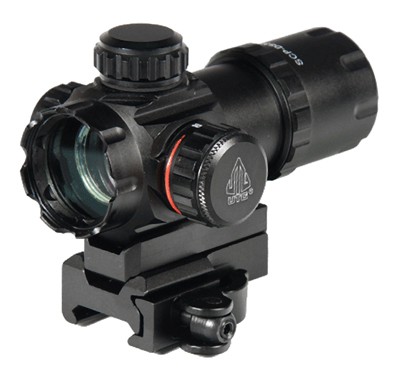 UTG RED DOT 4.0 MOA DOT 30MM - WITH INTEGRAL QD MOUNT