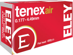 ELEY TENEX AIR PELLETS 177 - 4.49MM 8.2 GRAINS 450-PACK