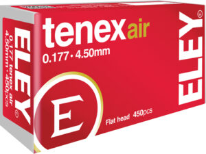ELEY TENEX AIR PELLETS 177 - 4.50MM 8.2 GRAINS 450-PACK