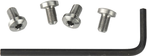 ED BROWN HEX HEAD GRIP SCREWS - S/S 4-PACK FOR 1911