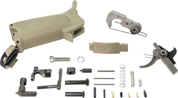 BCM PARTS KIT LOWER FDE - FOR AR-15