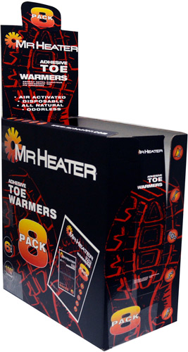 MR.HEATER TOE WARMERS 8 PAIRS - PER PACK