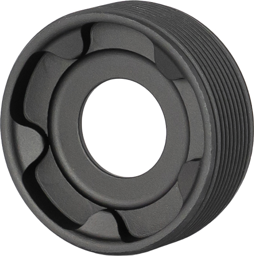 RUGGED SUPPRESSORS FRONT CAP - 45ACP OBSIDIAN 45