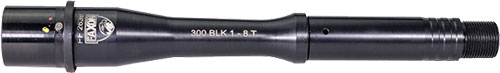 FAXON AR15 BARREL 300BLK - 7.5" 1:8 GUNNER PROFILE BLK