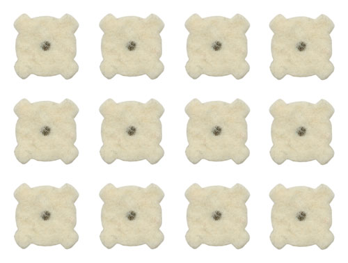 OTIS PADS FOR STAR CHAMBER - CLEANING TOOL 7.62 12-PK