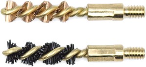 OTIS BORE BRUSH #17 17HMR-4.6M - 1-NYLON 1-BRONZE 5-40 THREAD