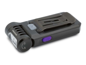 SW05R-UV Clip on flashlight black