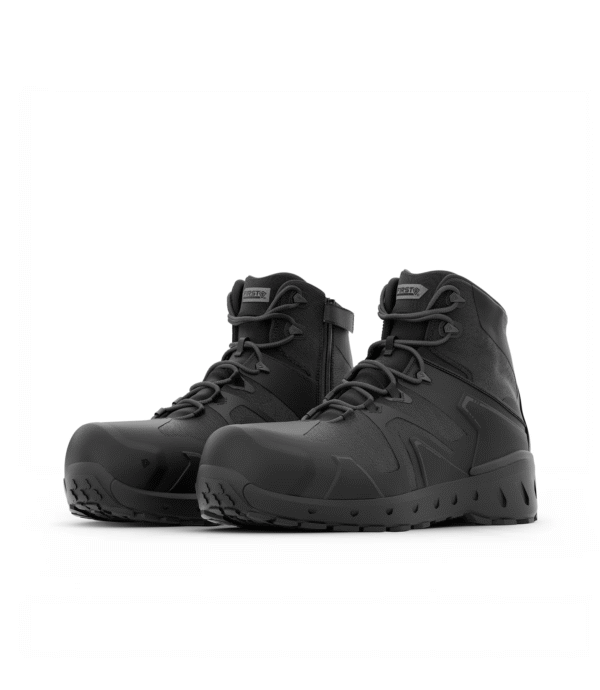 Men's 5"" AERO-TAC Safety Toe Side-Zip Mid