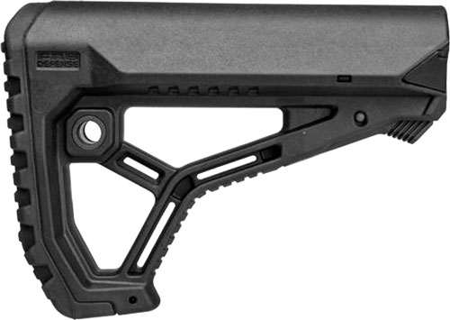 F.A.B. DEFENSE BUTTSTOCK AR-15 - /M4 BLACK MIL-SPEC/COMMERCIAL