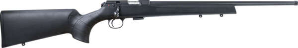 CZ 457 AMERICAN 17 HMR 20.5" - THREADED BBL. BLACK STOCK