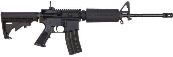 BUSHMASTER M4 PATROLMAN FLAT - TOP 223 16" 30-SHOT BLACK