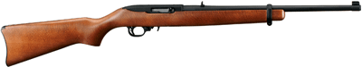 RUGER 10/22 CARBINE 22LR - BLUED HARDWOOD
