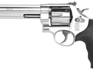 S&W 610 10MM 6.5" AS 6-SHOT - STAINLESS STEEL RUBBER