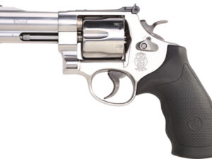 S&W 610 .10MM 4" AS 6-SHOT - STAINLESS STEEL RUBBER