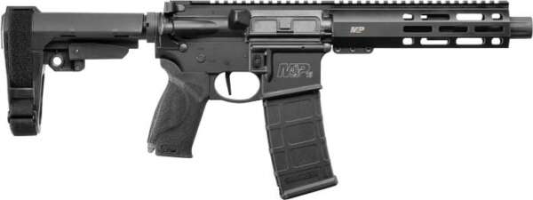 S&W M&P15 PISTOL 5.56 7.5" BBL - 30-SHOT W/ SBA3 ADJ ARM BRACE