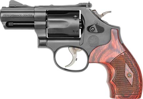 S&W 19 PC CARRY COMP NGT SGT - 357MAG VENTED 2.5" MATTE BLUE