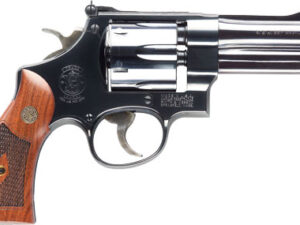 S&W 27 CLASSIC 357MAG 4"AS - BLUED CHECKERED WOOD GRIPS