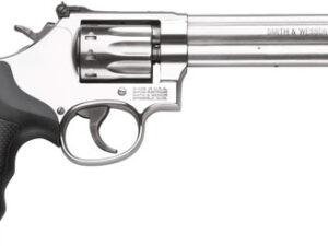S&W 617 22LR 6" AS 10-SHOT - STAINLESS STEEL RUBBER