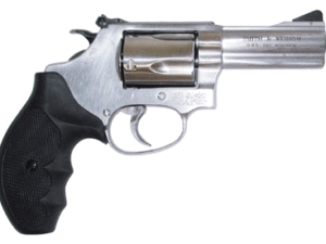 S&W 60 357MAG 3" AS 5-SHOT - SS BLACK RUBBER