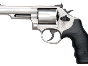 S&W 66 357 MAG 4.25" ADJ - 6-SHOT STAINLESS RUBBER